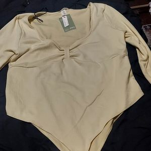 XXL Off White blouse New with tags kept in a non smoking environment.